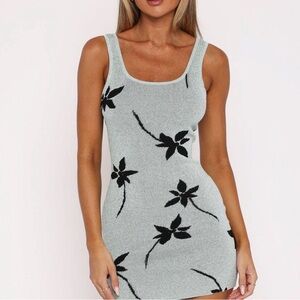White Fox Boutique Floral Mini Dress